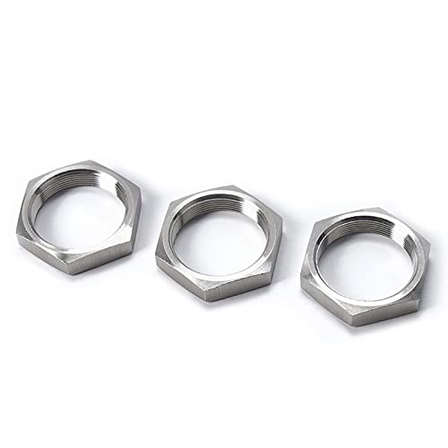 5-teiliges Sechskant-Sicherungsmuttern-Set – M8 M10 M12 M14 M16 M18 M20 M22 M24 M25 M27 M30 – Sechskantmuttern aus Edelstahl 304(M30x1.5mm(S36 H10)) von KPBRBYPBY