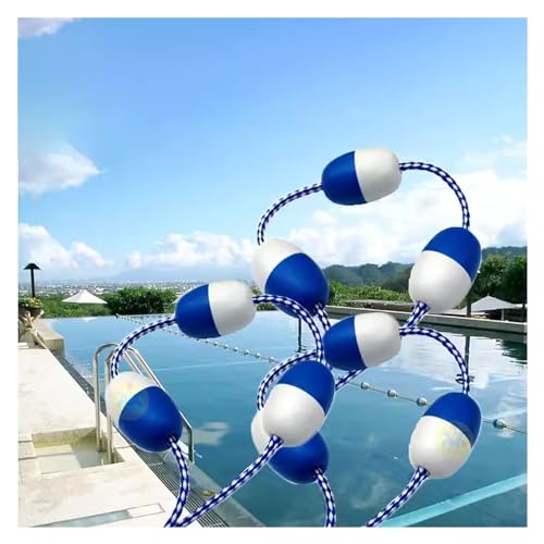KPBRBYPBY Leichtes Pool-Trennseil und Schwimmset – ideal for Kinder und Schwimmtraining, verbesserte Sichtbarkeit for sicheres Schwimmen(L56ft) von KPBRBYPBY