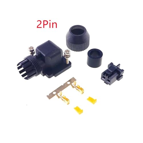 1/3/5Pcs Encoder Kabel I/O Kit Micro Motor Servo Stecker 2 4 8 Pin Buchse Wasserdicht IP67 Kreuz Teil JN4F JN8F JN2F(2Pin JN2F,5PCS) von KPCLLTQXG