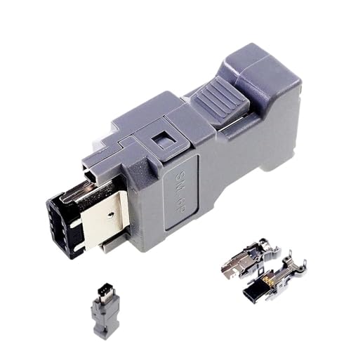 1 5 20 Pcs Weiblich Stecker 6 10 Pin Firewire IEEE 1394 for Servo Motor Encoder SM-6E Kreuz 54280-0609(6Pin Female,5pcs) von KPCLLTQXG
