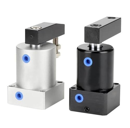 1 Stück ACK Winkelzylinder 90 Grad Abwärtsdruck kleine pneumatische Klemmdrehung SRC25/32/40/50/63-90R/L (ACK-40X90, Turn links) von KPCLLTQXG