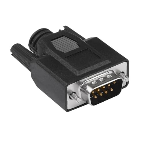 1 Stücke DB9 RS232 485 422 Schweißanschluss Männlich Weiblich Kopf Mit Shell Löten Typ Serieller Anschluss DIY PVC db9 Adapter(B-Male) von KPCLLTQXG
