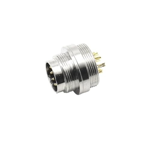1 Stücke M16 PCB Plug-in Typ Stecker 2 3 4 5 6 7 8 12 Pin Solder Draht Buchse m16 vorne/Rückseite Männlich Weiblich Installieren IP67(Front panel Male W,WITHOUT WIRE_3P) von KPCLLTQXG