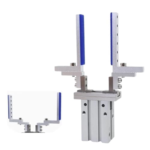 1PCS Finger Zylinder Parallel Clamp Manipulator Erweiterte Öffnung Klemme MHZL2-16D Einstellbare Positionierung Chuck(External Clip13-66mm) von KPCLLTQXG