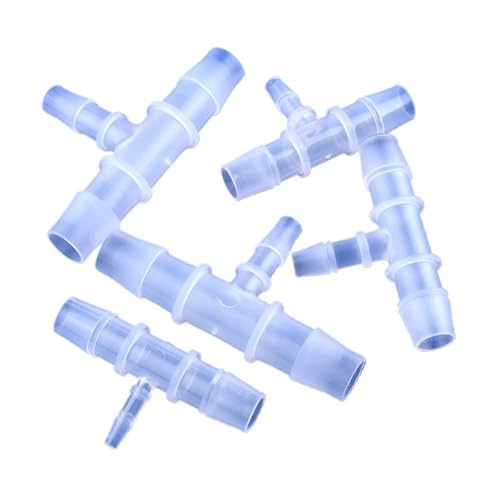 5~200 Stück 12~20 bis 4~16 mm Kunststoff-Reduzierstück for die Gartenbewässerung, T-Stück, Aquarium-Tank, Pagodenschlauchverbindung(12-4-12mm,5 Pieces) von KPCLLTQXG