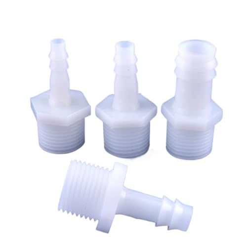 5 ~ 200 Stück G1/2 Gewinde auf 4 ~ 20 mm PE Pagode Direktanschluss Aquarium Tank Luftpumpe Adapter Bewässerungssystem Wasserrohr-Schlauchgelenk (G1I2-12 mm, 5 Stück) von KPCLLTQXG