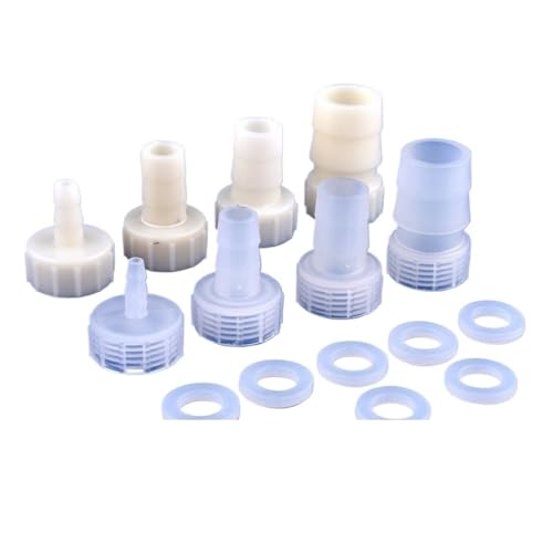 5~200 Stück G1/2 Innengewinde 4~20 mm PP Pagoden-Anschlüsse Bewässerungssystem Wasserleitung Schlauchverbindungen Aquarium Tank Luftpumpe Armaturen(G1I2-20mm,50 Pieces) von KPCLLTQXG