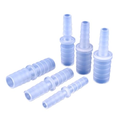 5~200 Stücke 6~12mm PP Gleich/Reduziert Dia Direkt Anschluss Aquarium Fisch Tank Luftpumpe Garten bewässerung Bewässerung Rohr Schlauch Verbindungen(4-11mm,200 Pieces) von KPCLLTQXG