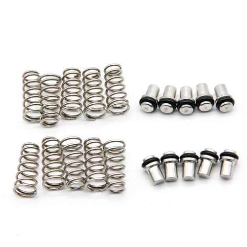 Craft Beer Joint Zubehör Gas Flüssigkeit Fass Fass Joint Home Brewing Zubehör(Spring pin 10Pcs) von KPCLLTQXG