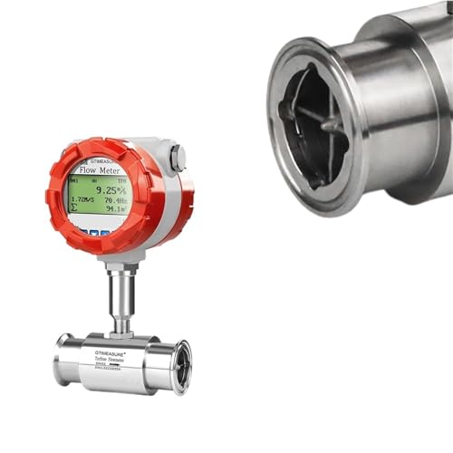 Digitaler Turbinendurchflussmesser 1 2 Zoll RS485 Pulse Clean Liquid Water Milk Hydrauliköl Durchflussmesseranzeige(DN15) von KPCLLTQXG