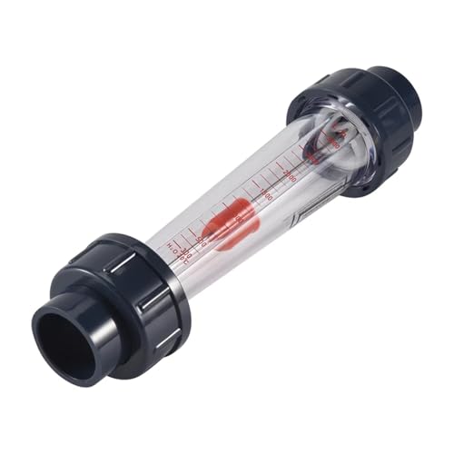 LZS-25 Durchflussmesser Kunststoffrohr Typ 300-3000L/H Wasserrotameter Flüssigkeitsdurchflussmesser Messwerkzeuge for chemisches Licht-A27I von KPCLLTQXG