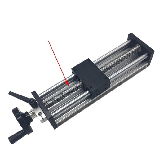 Linearführung Manueller Schiebetisch 100~300MM Hub Kugelumlaufspindel SFU1204/1605/1610 Handrad Lineartisch CNC Tischsäge(SFU1204,50MM Stroke) von KPCLLTQXG