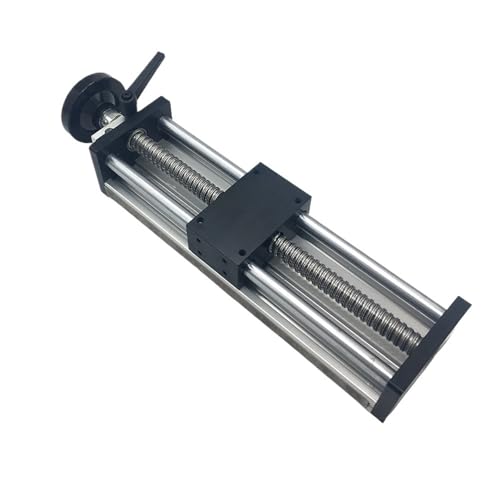 Linearführung Manueller Schiebetisch 100~300MM Hub Kugelumlaufspindel SFU1204/1605/1610 Handrad Lineartisch CNC Tischsäge(SFU1610,250MM Stroke) von KPCLLTQXG