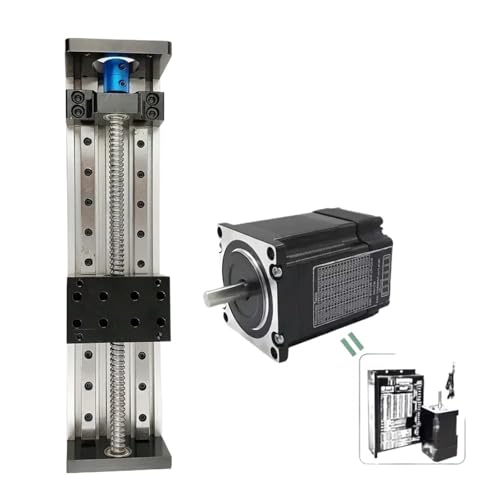 Linearschienenmotor-Kit CNC-Kugelumlaufspindel-Schiebetisch SFU1605 Nema23-Motor-Schiebetisch Linearführungsbühne XYZ-Achsen-Bewegungsmodul(1.5Nm All in one kit,300mm) von KPCLLTQXG