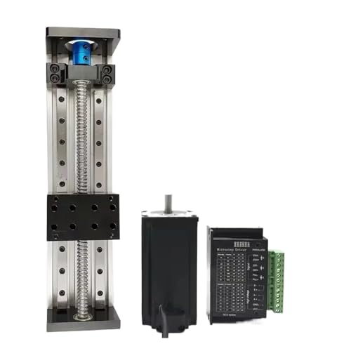 Linearschienenmotor-Kit CNC-Kugelumlaufspindel-Schiebetisch SFU1605 Nema23-Motor-Schiebetisch Linearführungsbühne XYZ-Achsen-Bewegungsmodul(2Nm Motor kit,300mm) von KPCLLTQXG