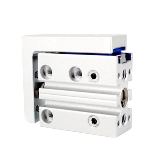 Luftzylinder HLH-Serie 6 mm 10 mm 16 mm 20 mm Bohrung HLH6 HLH10 HLH16 HLH20 Kompakter Schiebezylinder Pneumatischer Zylinder mit Magnet -S(Stroke 40mm,Bore 16mm) von KPCLLTQXG
