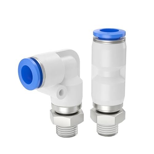 MSC Typ Gewinde Pneumatische High Speed ​​Rotary Joint Biege-durch Schnell Anschluss Gerade Rohr Fitting NRC KSH NRL KSL 4mm 6mm 8mm(KSL04-M5,NRC (10pcs)) von KPCLLTQXG