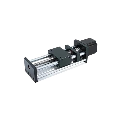 Schiebetisch-Linearführungsschiene, Kugelumlaufspindel SFU1204/1605/1610, effektive Hübe 100–500 mm, GGP mit Nema23-Schrittmotor(SFU1605 with motor,Stroke 200mm) von KPCLLTQXG