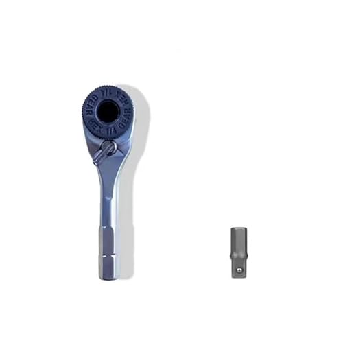 Sechskant-Ratschenschlüssel, 6,35 mm, Reparatur-Mini-Schraubendreher, automatisches Zweiwege-Werkzeug(DMT-009) von KPCLLTQXG