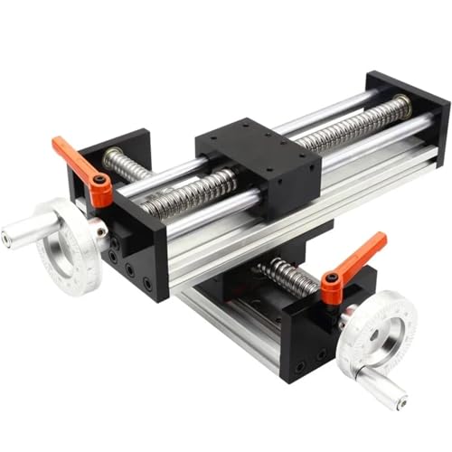 XY-Achsen-Kugelumlaufspindel-Linearführung, Bewegungsschienenschlitten, CNC-Handbuch, Linearwellen-Aktuatormodul, Tischhub, Reisegravurwerkzeug(Laser scale,50x50) von KPCLLTQXG
