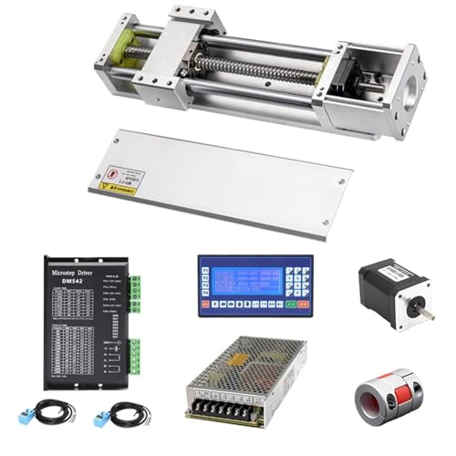 YH60S Linearlager-Schiebemodul Kugelumlaufspindel CNC-Kreuztisch Hochgeschwindigkeits-Präzisionsführungsschiene Schiebetisch-Bewegungsmodul-Aktuator(Complete kit,900mm Stroke) von KPCLLTQXG