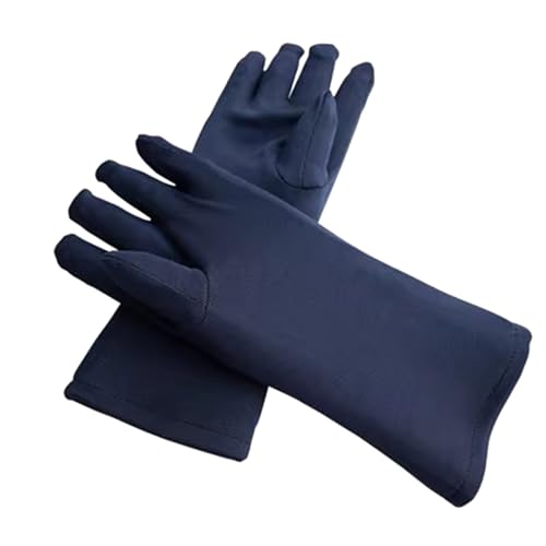 KPHYMOD Bleischürze Blaue Blei-Röntgenschutzhandschuhe Für Die Veterinärmedizin, Strahlenschutz-Bleihandschuhe Für Den Röntgen-MRT-CT-Schutz (Color : Blue, Size : 0.35mmpb) von KPHYMOD