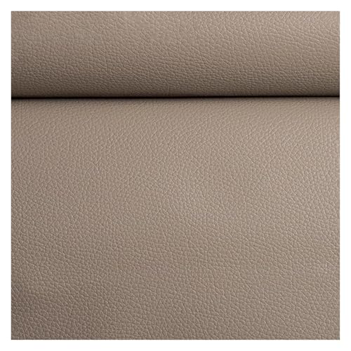 Kunstleder Reparaturset 19,7 X 54 Zoll Selbstklebender Lederreparaturflicken, Schlafsofa, Autositz, Stuhl, Lederjacke, Motorradsitz, Reparaturflicken, Generalüberholter Flicken(Light gray) von KPHYMOD