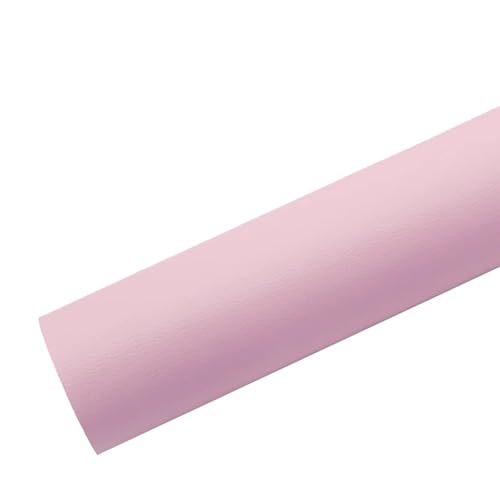 Kunstleder Selbstklebend Selbstklebendes Leder-Reparaturpflaster, Großes DIY-Vinyl-Reparaturpflaster-Set Für Sofas, Möbel, Autositze, Bürostühle(Light pink,19.7X54inch) von KPHYMOD