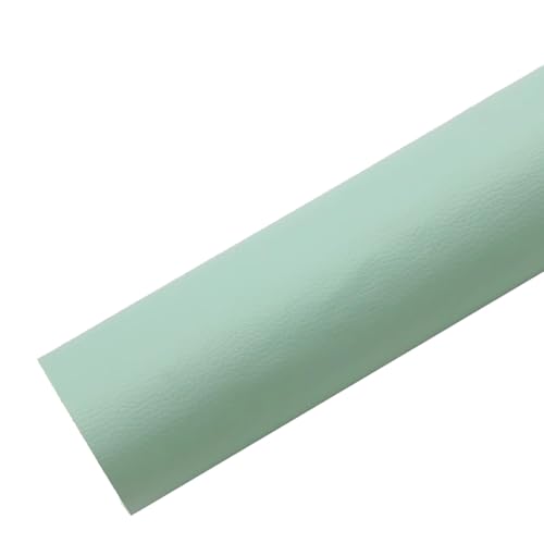Kunstleder Selbstklebend Selbstklebendes Leder-Reparaturpflaster, Großes DIY-Vinyl-Reparaturpflaster-Set Für Sofas, Möbel, Autositze, Bürostühle(Mint green,19.7X54inch) von KPHYMOD