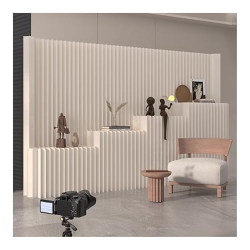 Raumteiler Tragbare Raumteiler Aus Papier, Zusammenklappbare Sichtschutzwände Mit Ablagefläche, Raumteiler, Freistehende Wandtrennwand Für Das Heimstudio Oder Das Büro(7.22x9.84ft) von KPHYMOD