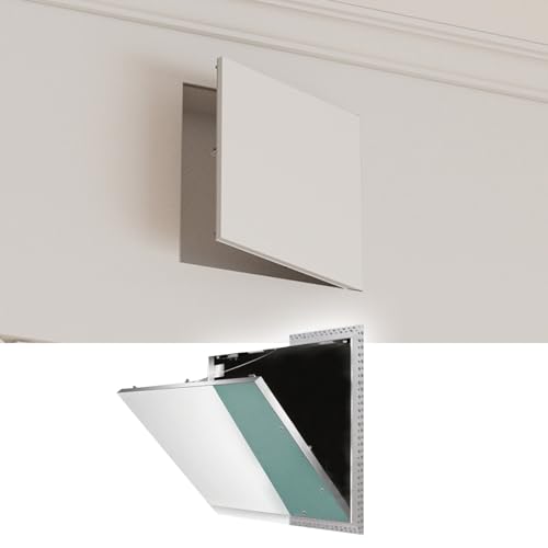 Vorinstallierte Zugangstür aus Gipskarton mit Rahmen aus Aluminiumlegierung – Druckschalter for Zugang zu Wand und Decke(800x800mm) von KPKPK