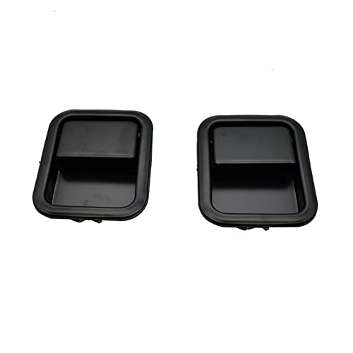 KPLYDSASTD 1 Paar vorderer äußerer Türgriff Paar Heavy Duty Metal passend for Jeep passend for Wrangler YJ TJ CJ7 Scrambler 55176382AE 55176383AE Türinnengriff von KPLYDSASTD