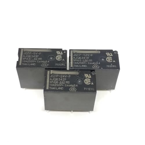 KPLYDSASTD 10 TEILE/LOS Relais JQ1P-5V 12V 24V-F 5PINS 10A Eine Auf Und Off Kfz-Relais(JQ1P-24V-F) von KPLYDSASTD