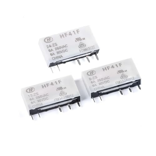 KPLYDSASTD 10PCS Relais HF41F 24-ZS HF41F 6-ZS HF41F 48-ZS HF41F 60-ZS HF41F-60-ZS HF41F 6V ZS HF41F-48-ZSG 60VDC 48VDC 6A 5PIN Kfz-Relais(HF41F 48-ZS) von KPLYDSASTD