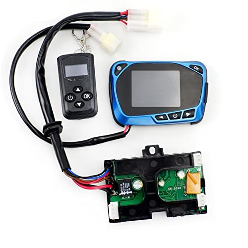 KPLYDSASTD 12 V Luft Diesel Heizung LCD Monitor Schalter Steuerung Controller Board Motherboard Mainboard Display Fernbedienung for Auto Van Camper Heizungskomponenten(3PCS Set) von KPLYDSASTD