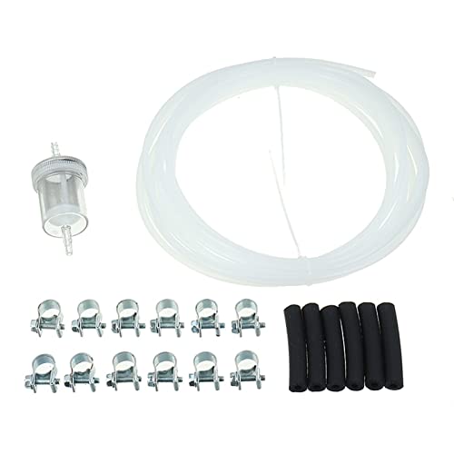 KPLYDSASTD 5 Meter transparentes Heizungs-Kraftstoffrohr-Set Kraftstofffilter-Schlauchleitungs-Clip-Kit Passend for Webasto Passend for Eberspacher Diesel Heizungskomponenten KPLYDSASTD 5 Meter transparentes Heizungs-Kraftstoffrohr-Set Kraftstofffilter-Schlauchleitungs-Clip-Kit Passend for Webasto Passend for Eberspacher Diesel Heizungskomponenten von KPLYDSASTD