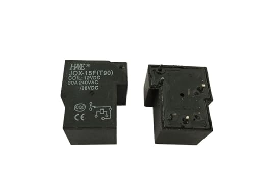 KPLYDSASTD 5 STÜCKE JQX-15F (T90) DC12V kleine elektromagnetische relais 30A PCB power Mini Kfz-Relais von KPLYDSASTD