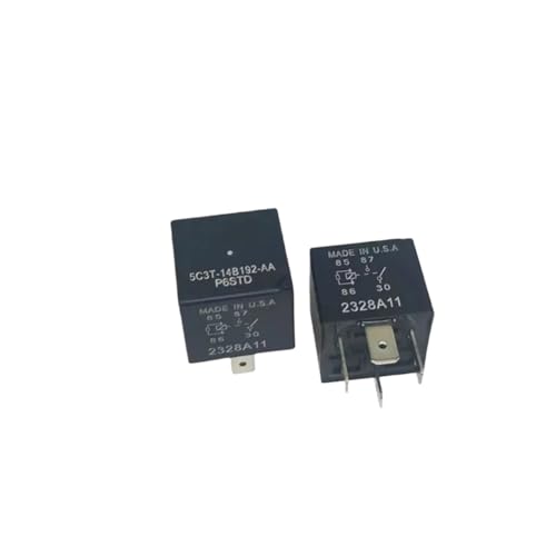 KPLYDSASTD 5C3T-14B192-AA 5C3T 14B192 AA 12VDC 4-Fuß-Relais Kfz-Relais(2PCS) von KPLYDSASTD