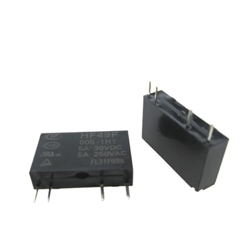 KPLYDSASTD 5V-Relais HF49F-005-1H1 HF49F-5V-1H1 HF49F 005-1H1 HF49F0051H1 5VDC 5V DC5V 5A 250VAC 4PIN Kfz-Relais KPLYDSASTD 5V-Relais HF49F-005-1H1 HF49F-5V-1H1 HF49F 005-1H1 HF49F0051H1 5VDC 5V DC5V 5A 250VAC 4PIN Kfz-Relais von KPLYDSASTD