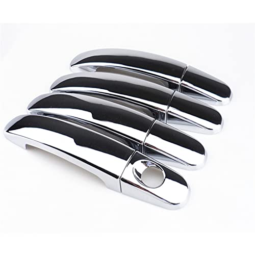 KPLYDSASTD ABS-Chrom-Auto-Türgriff-Abdeckungs-Ordnung passend for Ford Fit for Focus 2 MK2 2005 2006 II Fit for Focus 3 MK3 III 4 MK4 C-Max Kuga Escape Aufkleber Äußerer Türgriff KPLYDSASTD ABS-Chrom-Auto-Türgriff-Abdeckungs-Ordnung passend for Ford Fit for Focus 2 MK2 2005 2006 II Fit for Focus 3 MK3 III 4 MK4 C-Max Kuga Escape Aufkleber Äußerer Türgriff von KPLYDSASTD