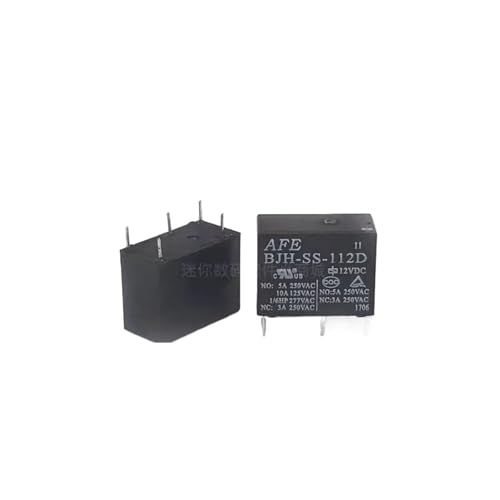 KPLYDSASTD BJH-SS-112D BJH SS 112D 12VDC 5-Fuß-Relais Kfz-Relais(5PCS) von KPLYDSASTD