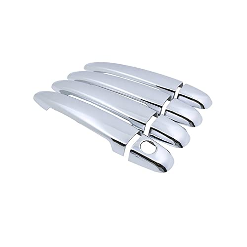 KPLYDSASTD Chrom Griffe Abdeckung Trim Set Fit for Toyota Fit for Sienna XL20 20 2004~2010 Zubehör Aufkleber Auto Styling 2005 2006 2007 2008 2009 Äußerer Türgriff(NO Smart Button) von KPLYDSASTD