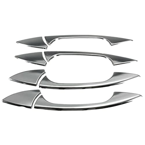 KPLYDSASTD Chrom-Türgriffabdeckung, passend for Mercedes-Benz E, passend for Glk ml Cla W204 W212 Cla250 Äußerer Türgriff von KPLYDSASTD