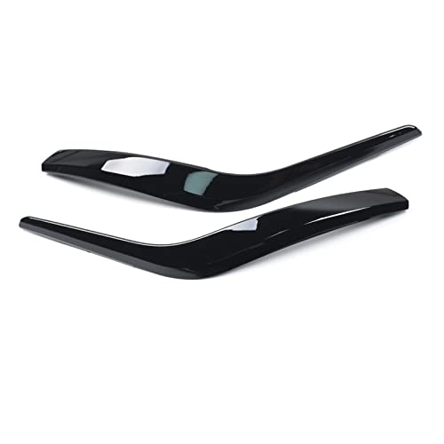 KPLYDSASTD LHD RHD Karbonfaser-Innentürgriff-Abdeckungs-Verkleidungssatz Ersatz passend for BMW X1 E84 2010-2016 Türinnengriff(Pianoblack 2pcs Set) von KPLYDSASTD