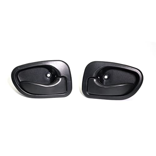 KPLYDSASTD Linker und rechter schwarzer Türgriff passend for Hyundai passend for Accent 1.5L 1995–1999 passend for Atos 1997–2005 82610–22001 82620–22001 Äußerer Türgriff(Left) von KPLYDSASTD