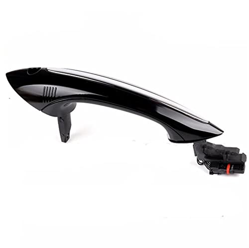 KPLYDSASTD Passend for BMW F07 F10 F06 F11 F01 F03 F04 F12 F13 Schwarz Comfort Access System Türgriff Keyless Go Äußerer Türgriff(schwarz,Rear Left) von KPLYDSASTD
