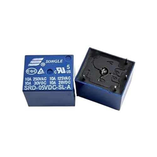 KPLYDSASTD SRD-05VDC-SL-A SRD05VDCSLA -5V DCV5 5DCV 4PIN relais Kfz-Relais(5PCS) von KPLYDSASTD