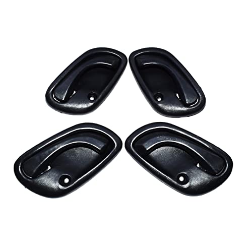 KPLYDSASTD Satz von 4 Stück vorne hinten Links rechts Innentürgriff grau schwarz passend for Suzuki passend for Vitara 8311060G01 83130 60G01 Türinnengriff(schwarz) von KPLYDSASTD