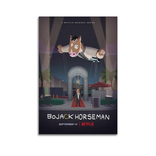 KPNEUDCZZ Anime-TV-Serie, Bojack Horseman, Poster, dekoratives Gemälde, Leinwand, Wandposter und Kunstdruck, moderne Familienschlafzimmer-Dekoration, Poster, 20 x 30 cm KPNEUDCZZ Anime-TV-Serie, Bojack Horseman, Poster, dekoratives Gemälde, Leinwand, Wandposter und Kunstdruck, moderne Familienschlafzimmer-Dekoration, Poster, 20 x 30 cm von KPNEUDCZZ