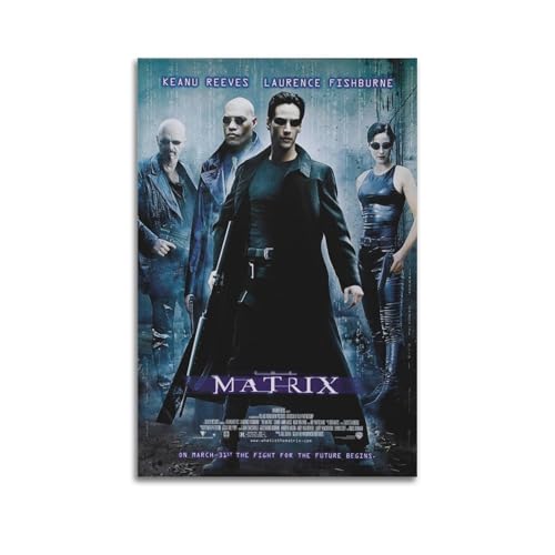 KPNEUDCZZ Poster "The Matrix", dekoratives Gemälde, Leinwand, Wandposter und Kunstdruck, modernes Familienschlafzimmer, Dekoration, Poster, 30 x 45 cm KPNEUDCZZ Poster "The Matrix", dekoratives Gemälde, Leinwand, Wandposter und Kunstdruck, modernes Familienschlafzimmer, Dekoration, Poster, 30 x 45 cm von KPNEUDCZZ